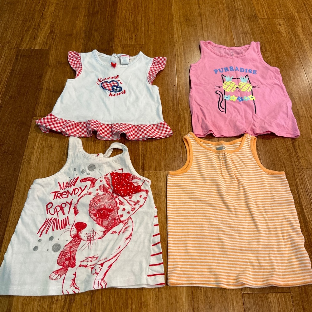 Bundle girls summer tops